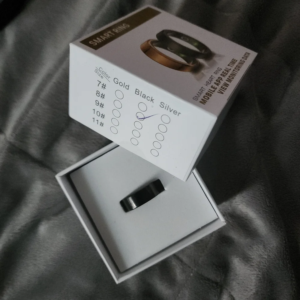Vital Ring - Smart Fitness Ring - Black